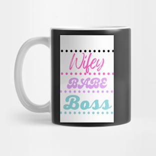 Wifey Babe Boss Mug